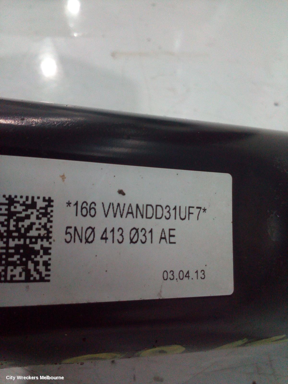 AUDI Q3 LEFT FRONT STRUT, 8U, 2.0, PETROL, CCZC/CPSA CODE, 03/2012 - 12/2018 - Image 3