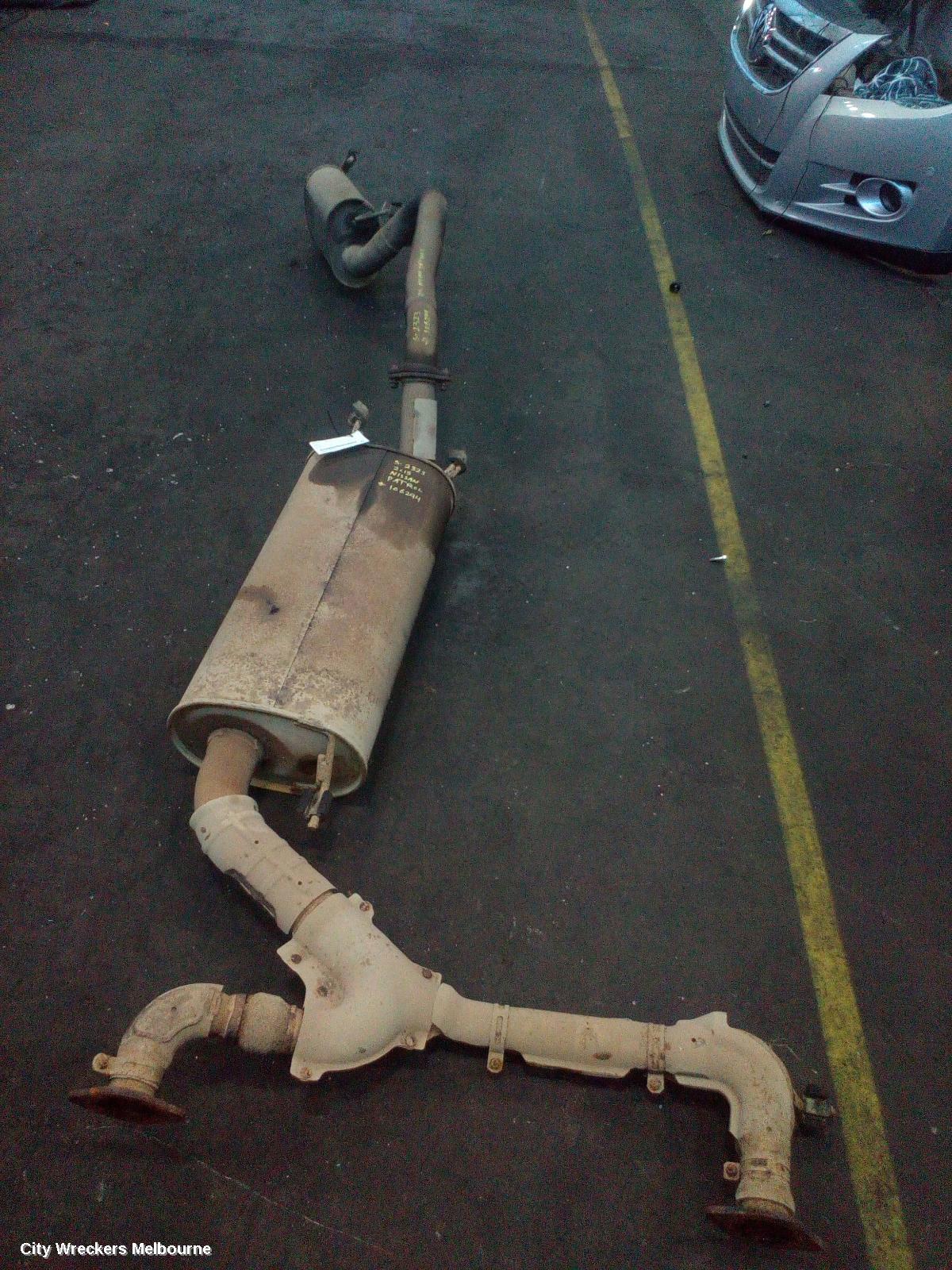 NISSAN PATROL EXHAUST SYSTEM, Y62, 11/2012 ONWARDS - Image 2
