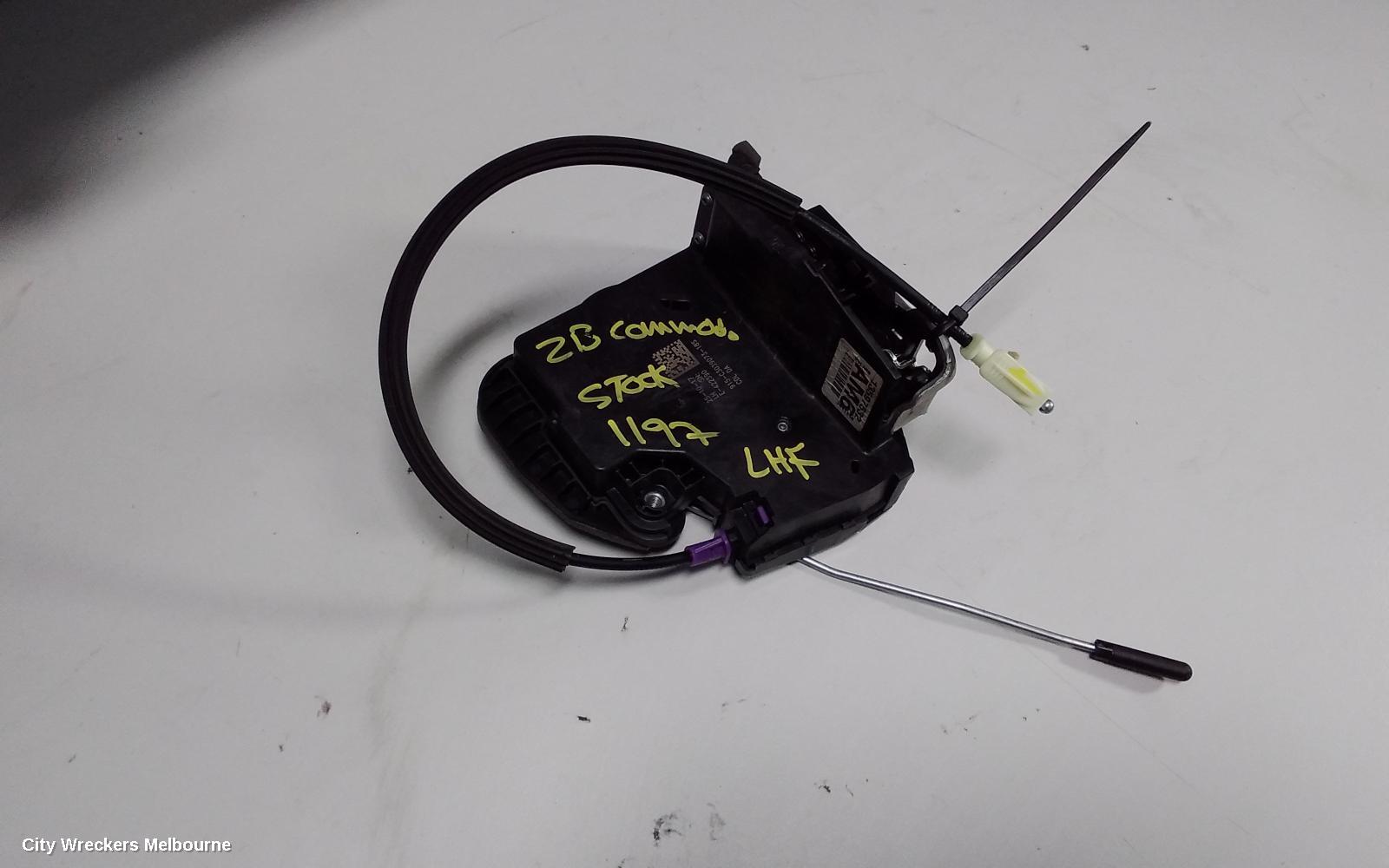 HOLDEN COMMODORE DOOR/BOOT/GATE LOCK, LEFT FRONT DOOR LOCK, ZB, 10/2017 - 12/2020 - Image 1