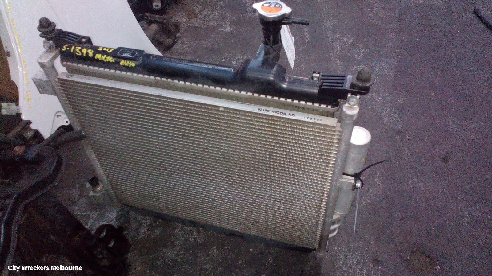 NISSAN MICRA A/C CONDENSER, K13, 1.2, VIN MDH, 12/2012 - 12/2016 - Image 1
