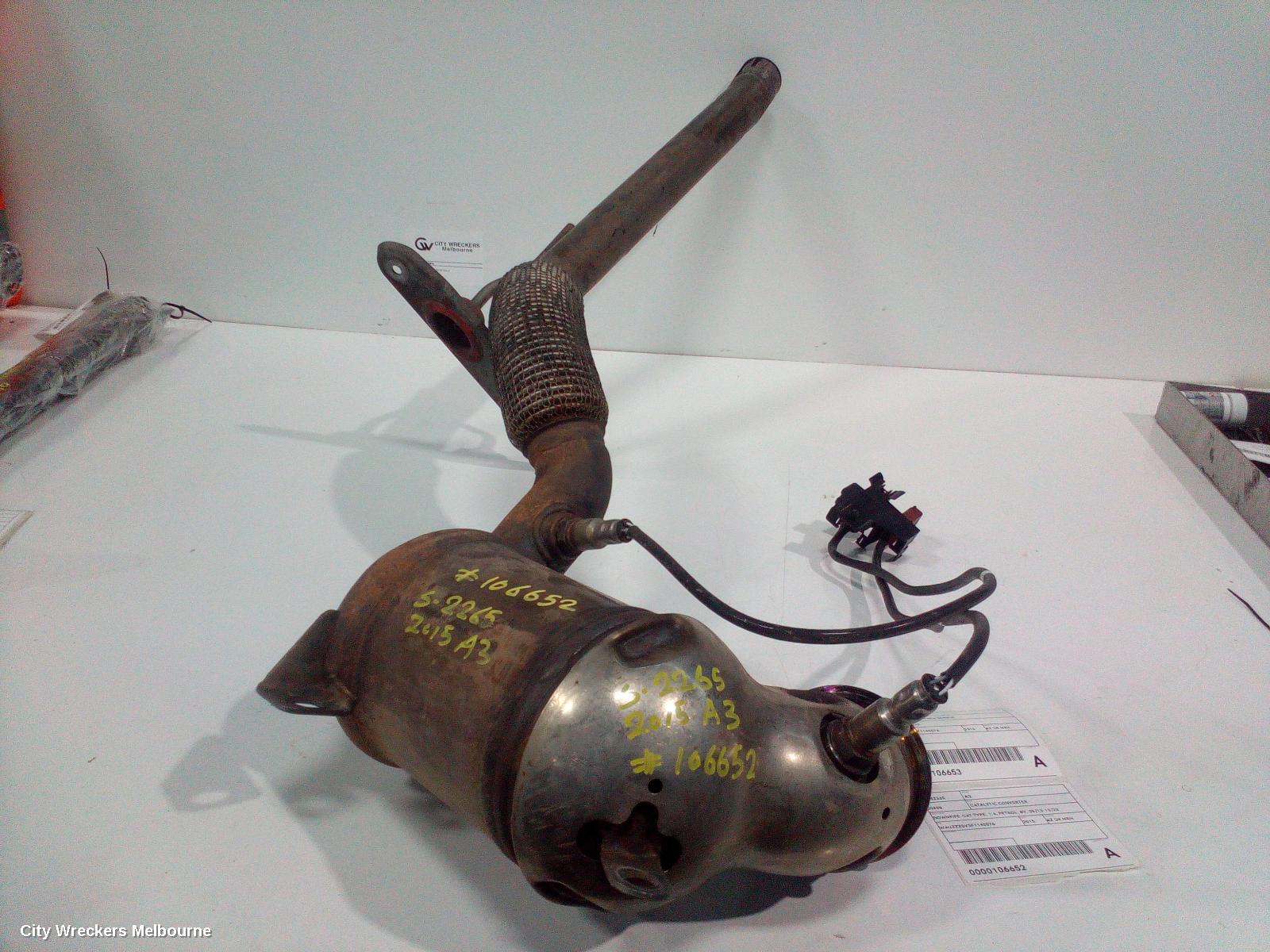 AUDI A3 CATALYTIC CONVERTER, DOWNPIPE-CAT TYPE, 1.4, PETROL, 8V, 05/2013 - 10/2020 - Image 3