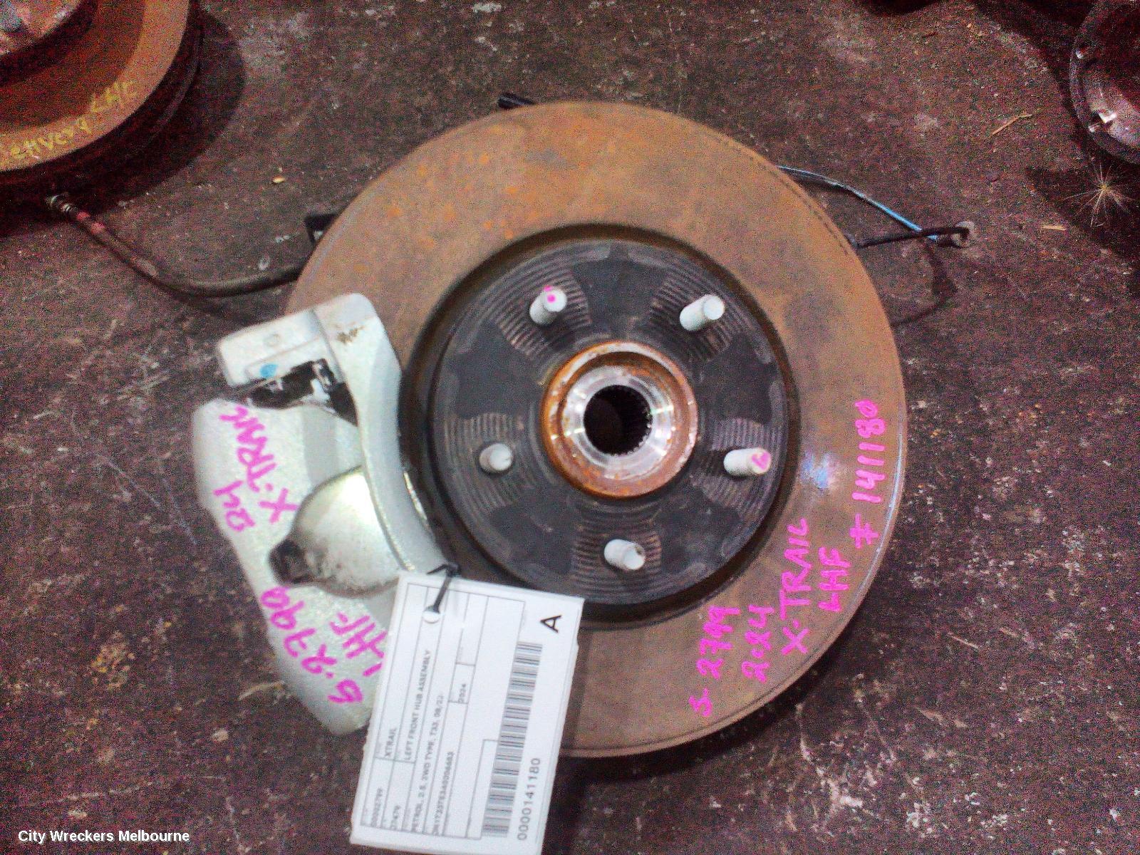 NISSAN XTRAIL LEFT FRONT HUB ASSEMBLY, PETROL, 2.5, 2WD TYPE, T33, 08/2022 ONWARDS - Image 2