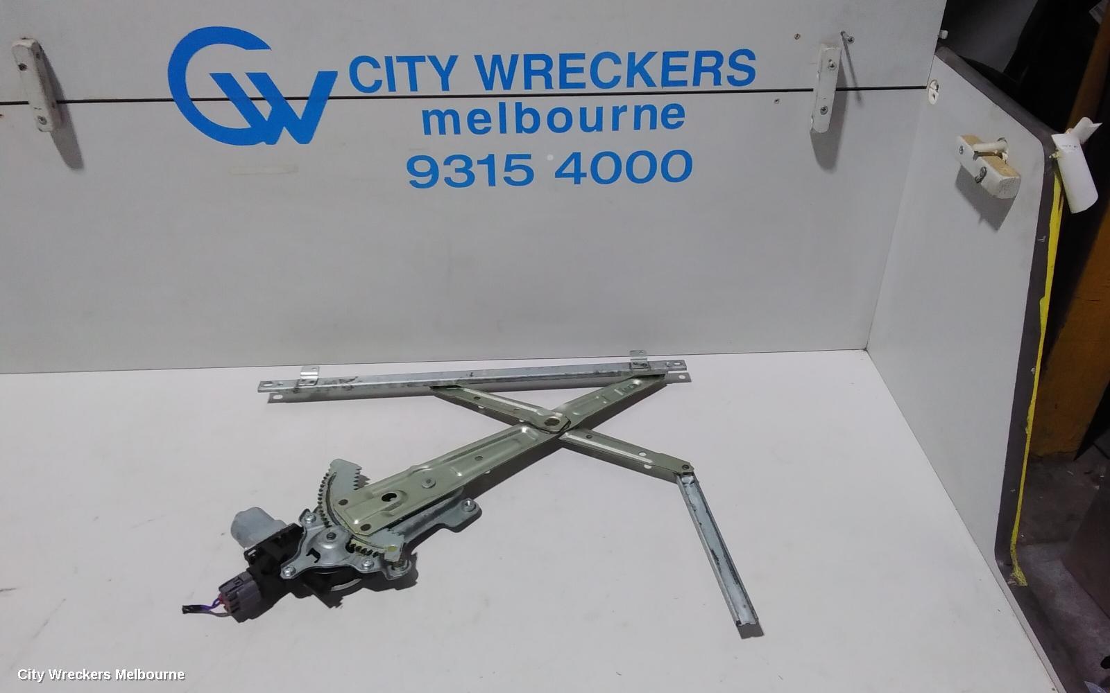 MITSUBISHI LANCER LEFT FRONT WINDOW REG/MOTOR, CJ, SEDAN/HATCH, 07/2007 - 02/2011 - Image 1