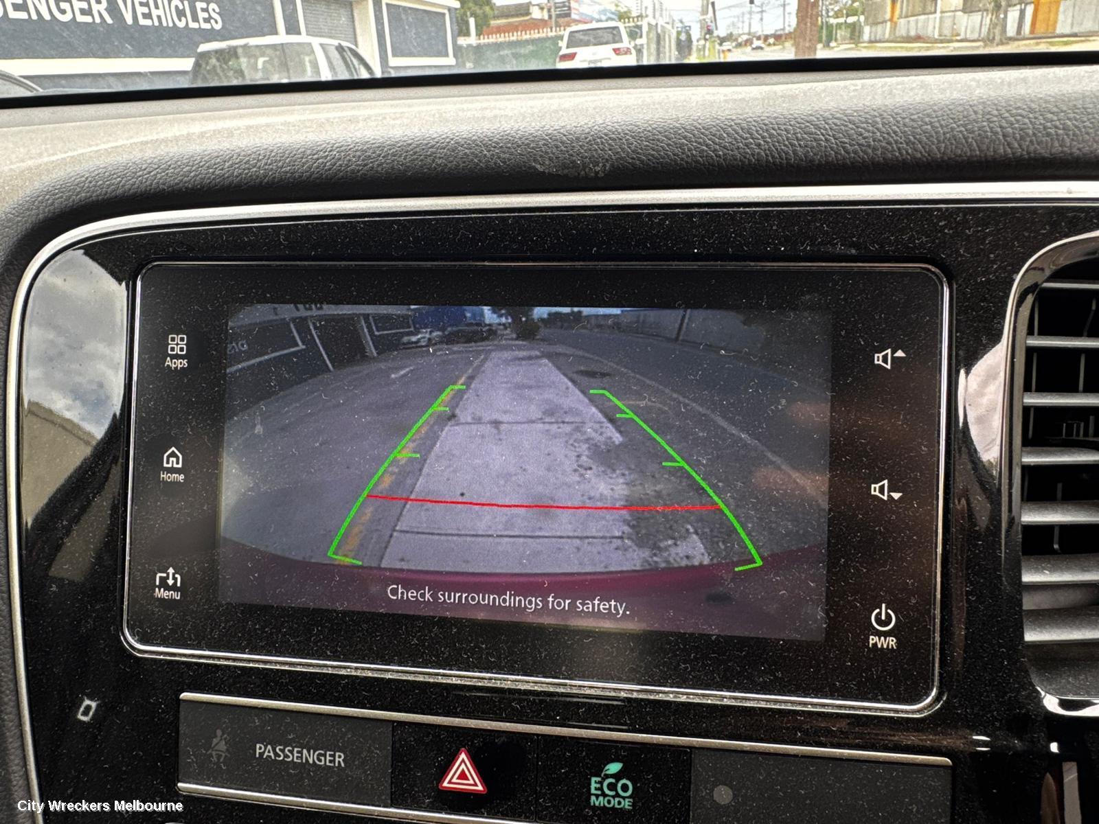 MITSUBISHI OUTLANDER RADIO/CD/DVD/SAT/TV, DISPLAY/HEAD UNIT, NON SAT NAV TYPE, ZK-ZL, 08/2016 - 07/2020 - Image 3