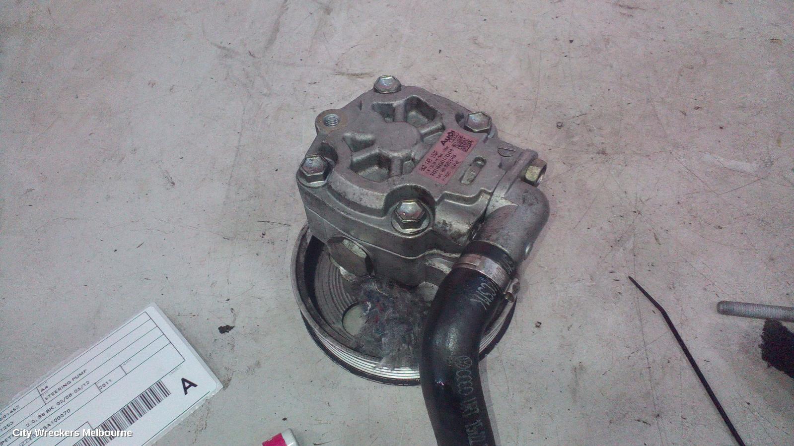 AUDI A4 STEERING PUMP, PETROL, 2.0, B8 8K, 02/2008 - 06/2012 - Image 3