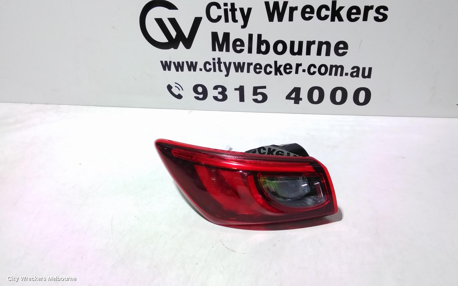 MAZDA CX3 LEFT TAILLIGHT, DK, LED TYPE, 03/2015 - 05/2018 - Image 1