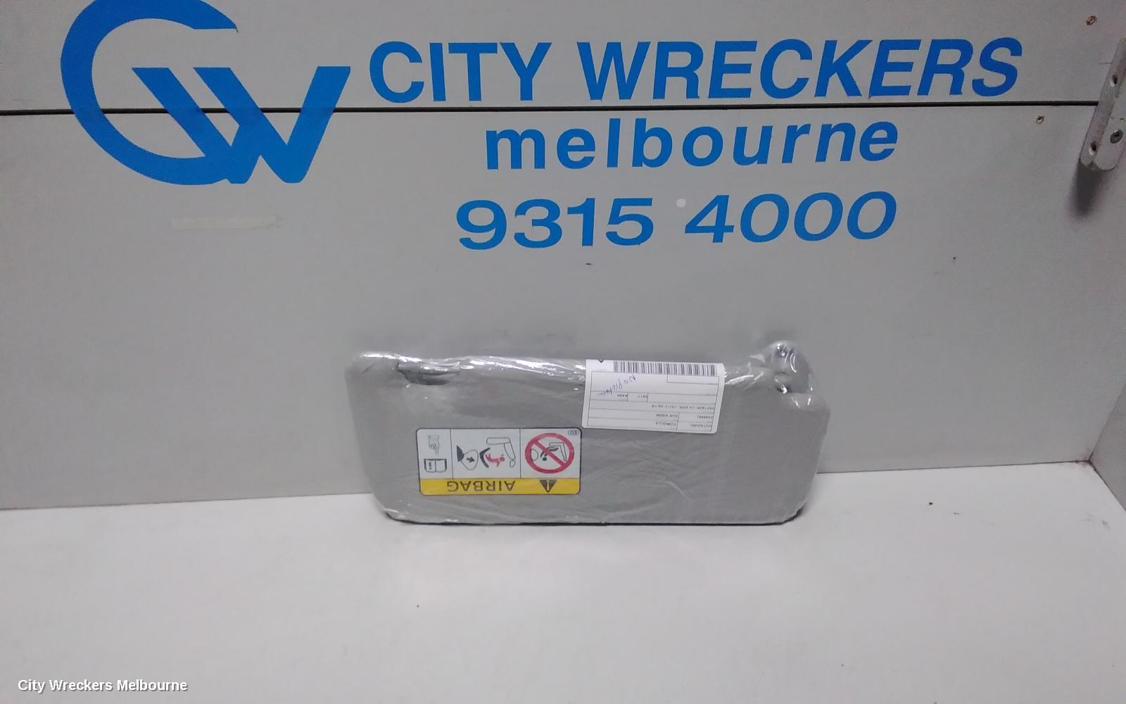 TOYOTA COROLLA SUNVISOR, ZRE182R, LH SIDE, 10/2012 - 06/2018 - Image 3