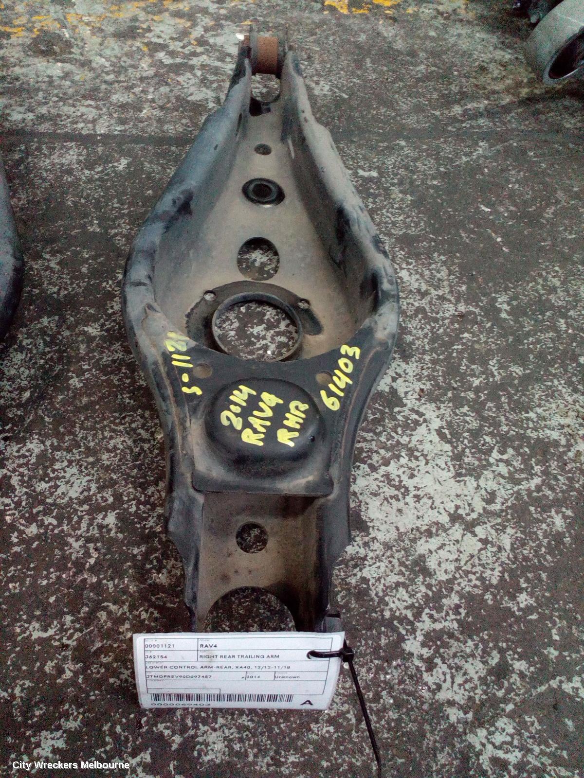 TOYOTA RAV4 RIGHT REAR TRAILING ARM, LOWER CONTROL ARM-REAR, XA40, 12/2012 - 11/2018 - Image 1