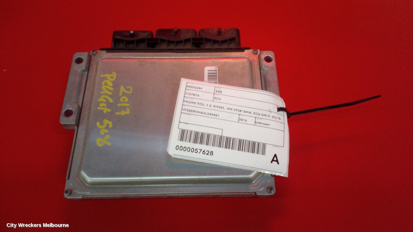 PEUGEOT 508 ECU, ENGINE ECU, 2.0, DIESEL, VIN VF38*AHW, ECU ONLY, 03/2015 - 12/2017 - Image 3