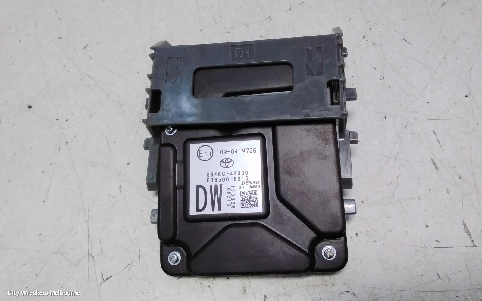 TOYOTA RAV4 REVERSE CAMERA, FRONT CAMERA (WINDSCREEN MOUNTED), XA50, 11/2018 - 12/2025 - Image 3