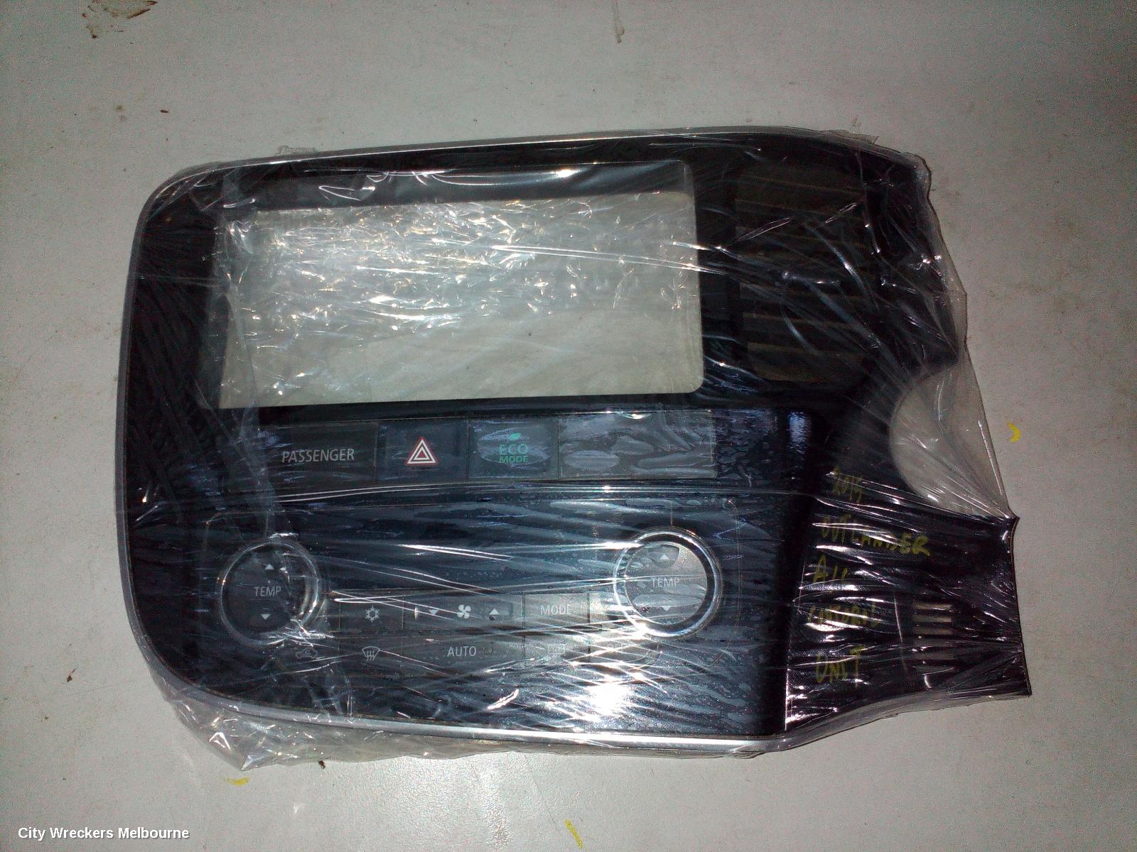 MITSUBISHI OUTLANDER HEATER/AC CONTROLS, DUAL ZONE CLIMATE CONTROL TYPE, ZJ-ZK, 10/2012 ONWARDS - Image 3