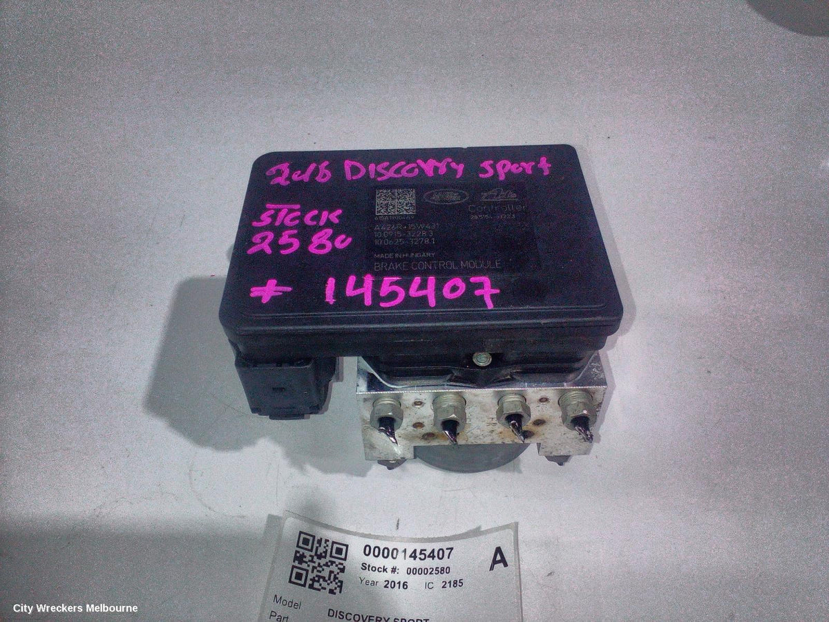 LAND ROVER DISCOVERY SPORT ABS PUMP/MODULATOR, L550, 01/2015 ONWARDS - Image 1