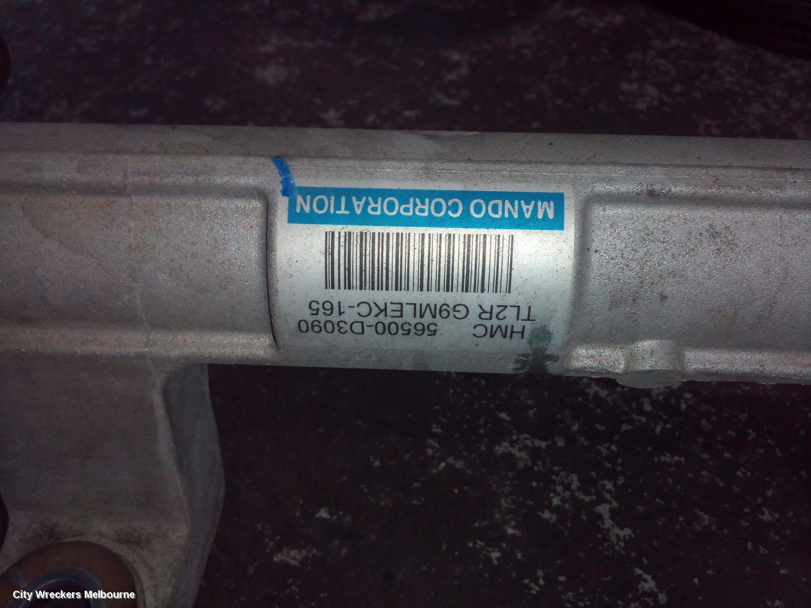 HYUNDAI TUCSON STEERING BOX/RACK, TL, FWD, KOREAN BUILT (VIN KMHJ), 07/2015 - 06/2018 - Image 1