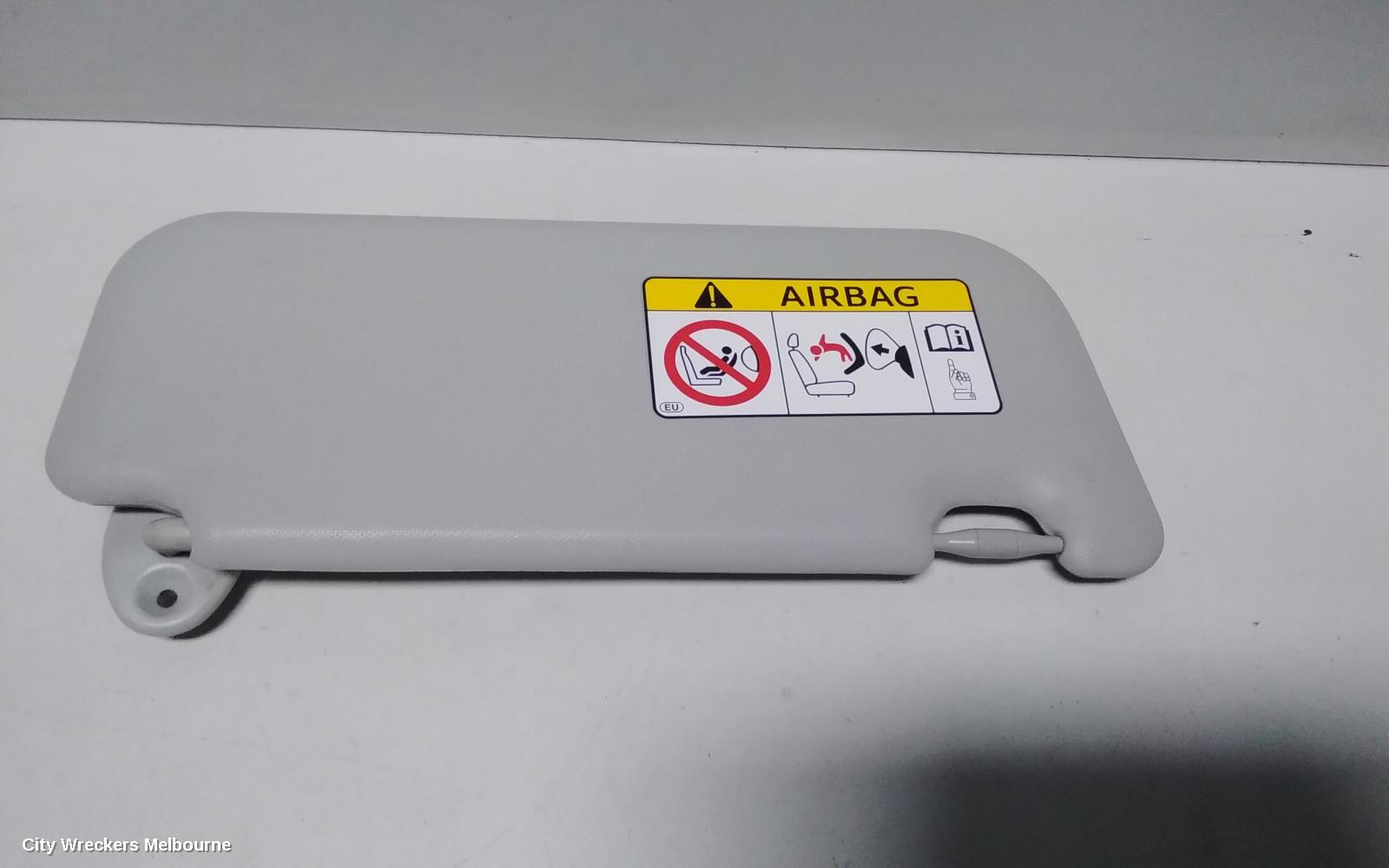 TOYOTA COROLLA SUNVISOR, ZRE182R, LH SIDE, 10/2012 - 06/2018 - Image 2