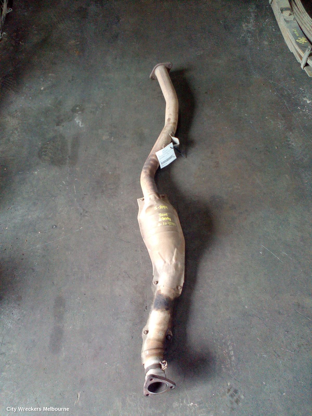 SUBARU LIBERTY CATALYTIC CONVERTER, UNDER CAR-CAT TYPE, 2.5, EJ25, NON TURBO, 4TH GEN, 08/2007 - 08/2009 - Image 2
