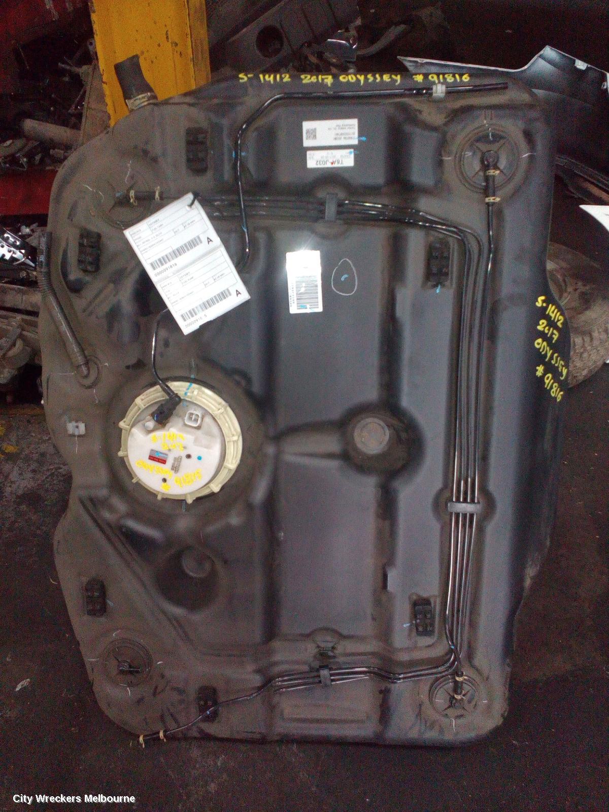 HONDA ODYSSEY FUEL TANK, RC1, PETROL, 2.4, 02/2014 ONWARDS - Image 1