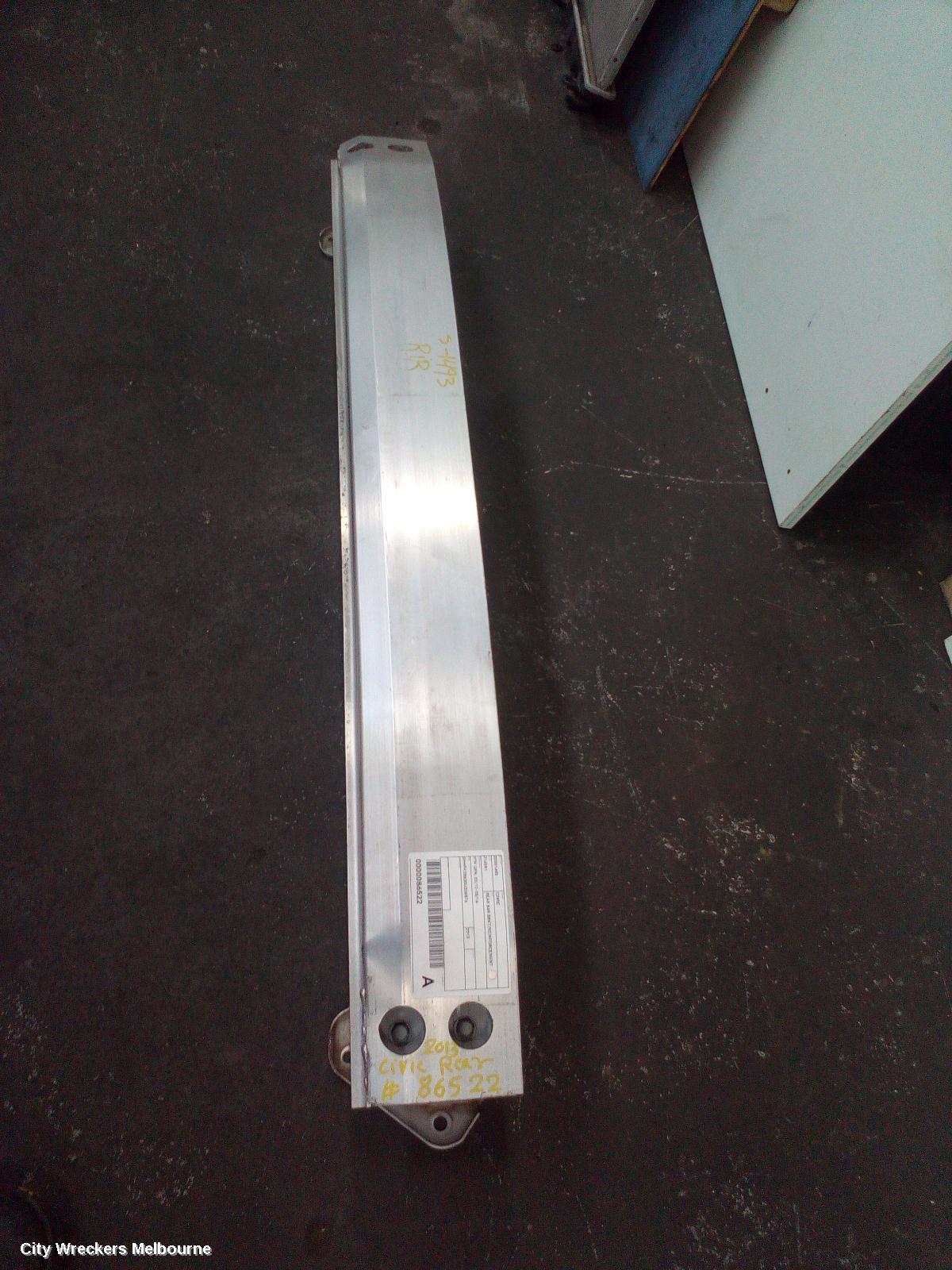 HONDA CIVIC R/BAR BRACKET/REINFO, 9TH GEN, 02/2012 - 05/2016 - Image 2