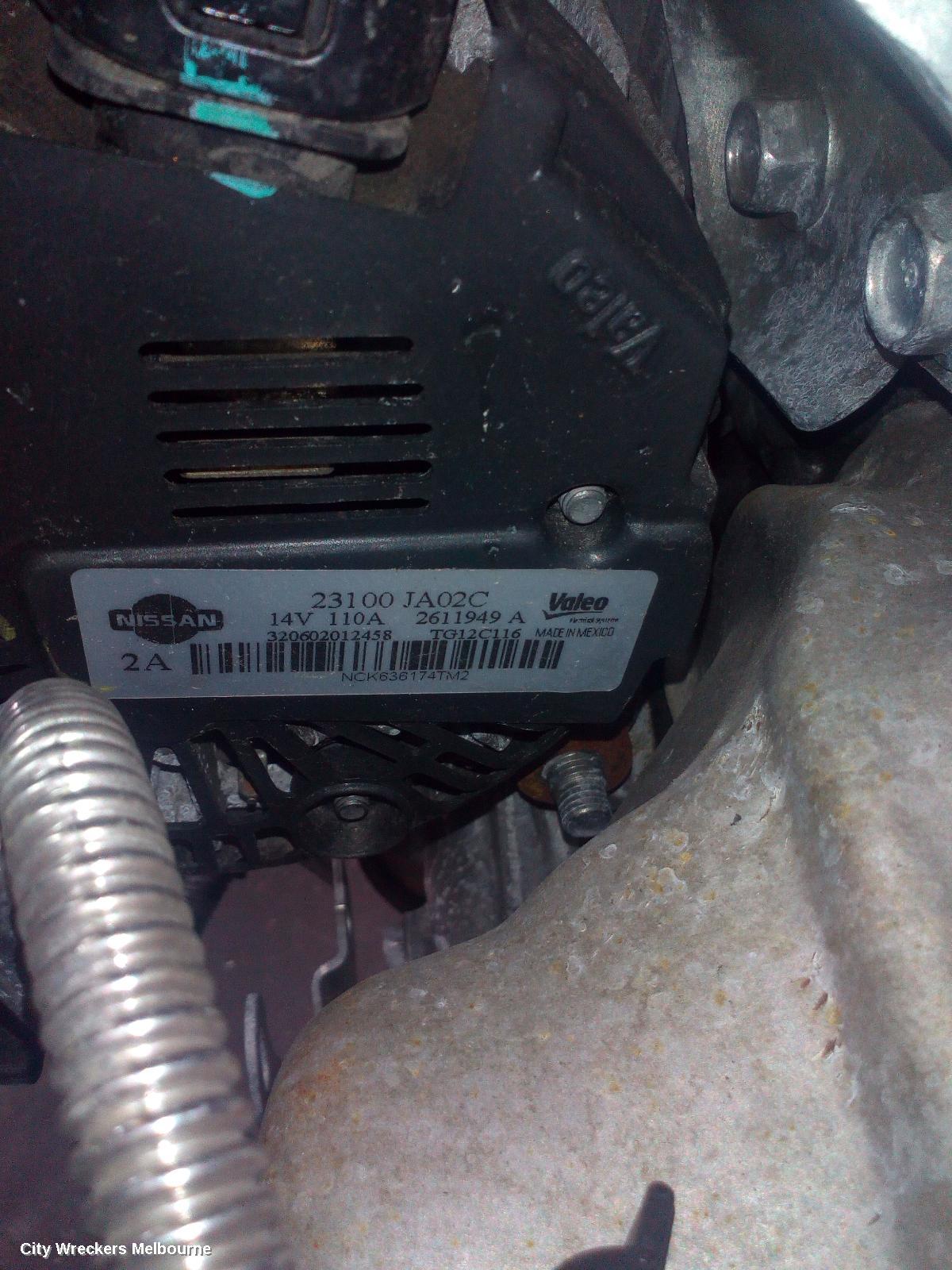 RENAULT KALEOS ALTERNATOR, PETROL, 2.5, H45, 09/2008 - 04/2016 - Image 1