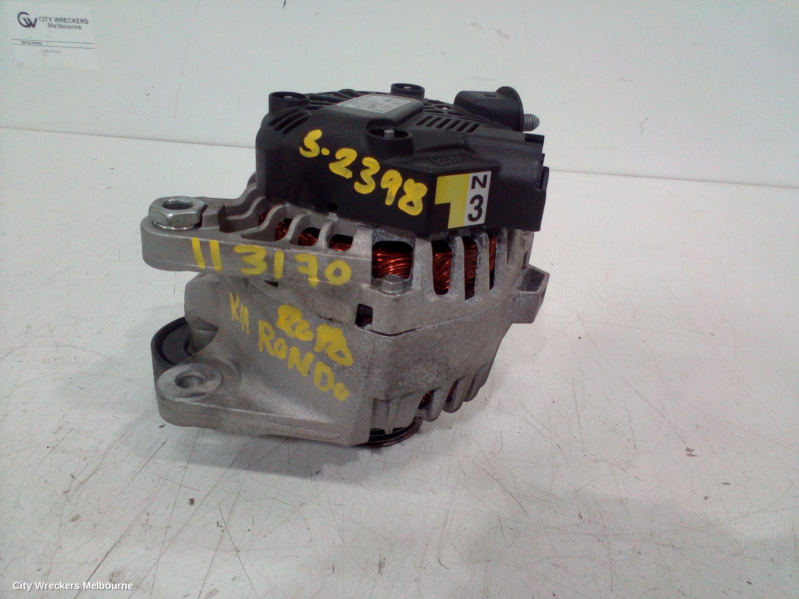 KIA RONDO ALTERNATOR, PETROL, 2.0, G4NC, RP, 06/2013 - 12/2018 - Image 2