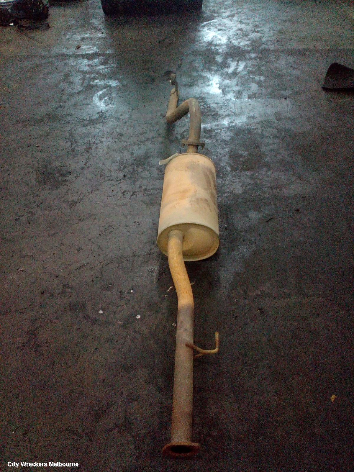 TOYOTA HILUX EXHAUST SYSTEM, PETROL, 2.7, 2TR-FE, 03/2005 - 08/2015 - Image 1