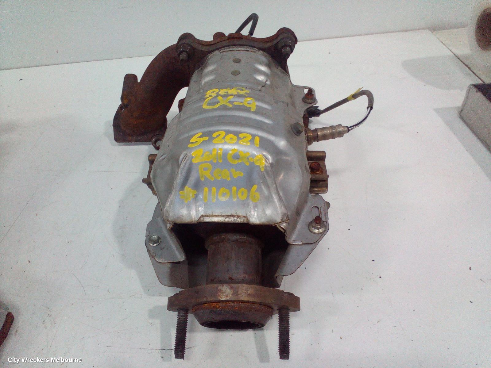 MAZDA CX9 CATALYTIC CONVERTER, BOLT ON CAT TYPE (TO MANIFOLD), 3.7, PETROL, REAR, TB, 12/2007 - 12/2015 - Image 2