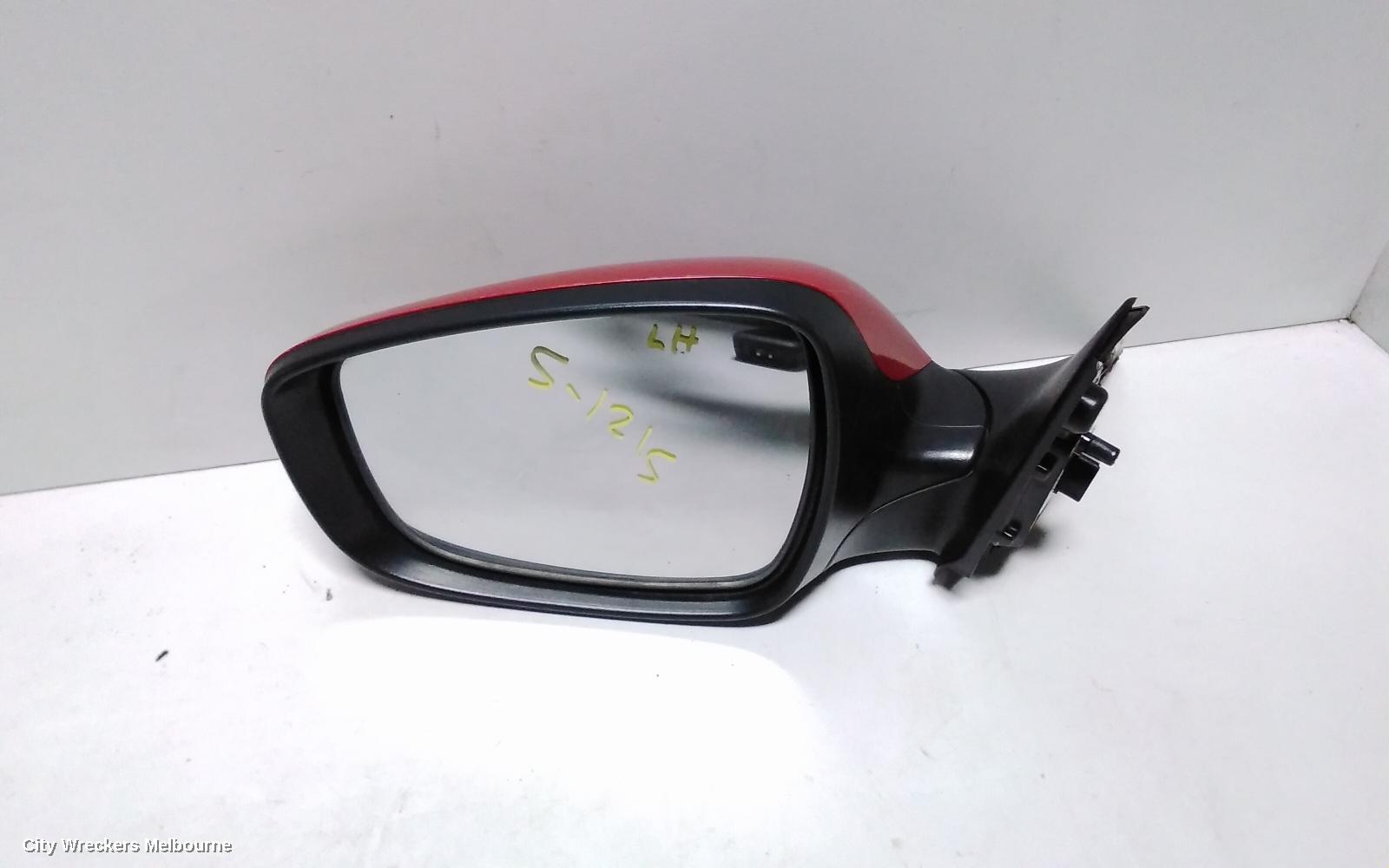 HYUNDAI VELOSTER LEFT DOOR MIRROR, FS, MANUAL FOLDING, NON HEATED TYPE, 12/2011 - 02/2018 - Image 2