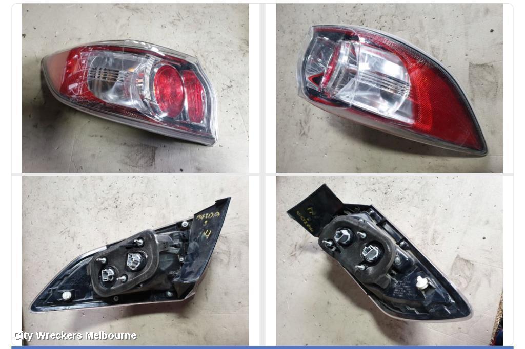 MAZDA 3 LEFT TAILLIGHT, BL, HATCH, STANDARD TYPE, 04/2009 - 10/2013 - Image 1