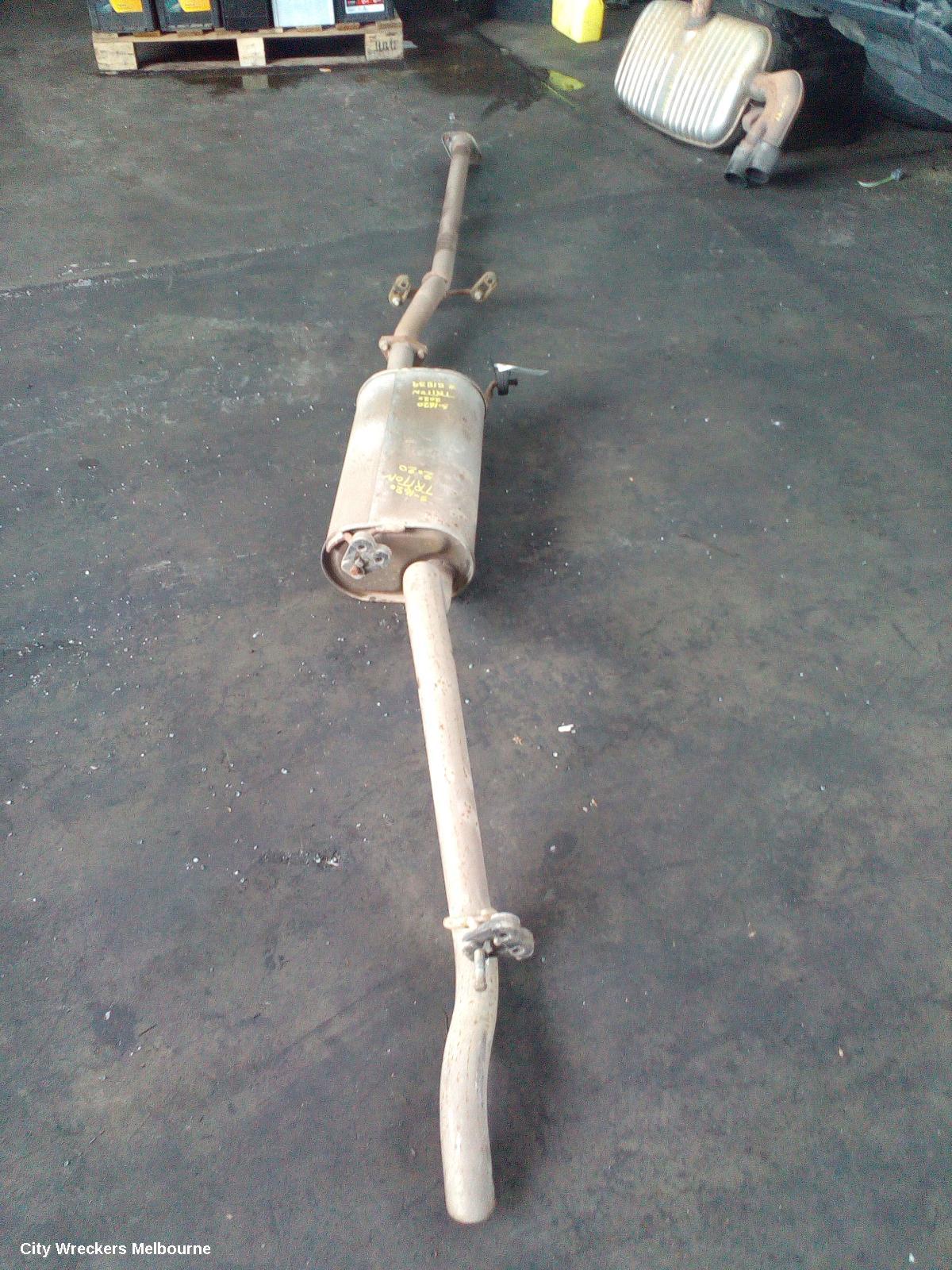 MITSUBISHI TRITON EXHAUST SYSTEM, MQ-MR, 03/2015 - 10/2023 - Image 2