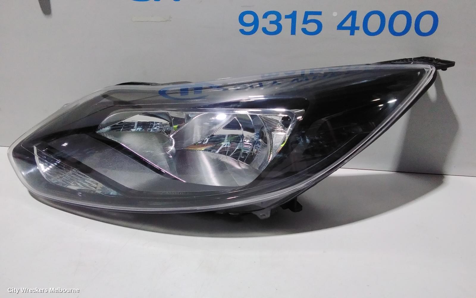 FORD FOCUS LEFT HEADLAMP, LW, SPORT/TITANIUM, HALOGEN TYPE, BLACK INSERT, 08/2012 - 08/2015 - Image 2