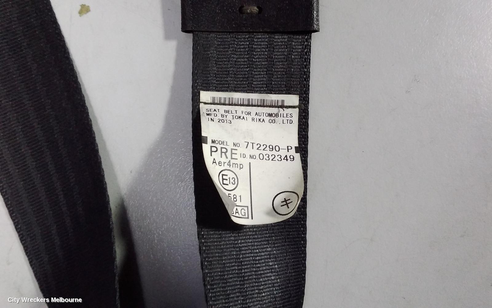 TOYOTA KLUGER SEATBELT/STALK, LH FRONT, SEAT BELT ONLY, GSU40-GSU45, 07/2010 - 02/2014 - Image 2