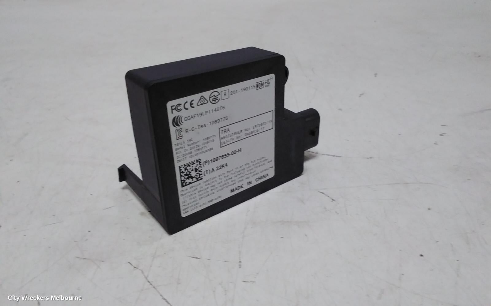TESLA MODEL 3, 1ST GEN, 06/2019 ONWARDS, P1097855-00-H  BLUETOOTH BOX TESLA MODEL: 124342 - Image 1
