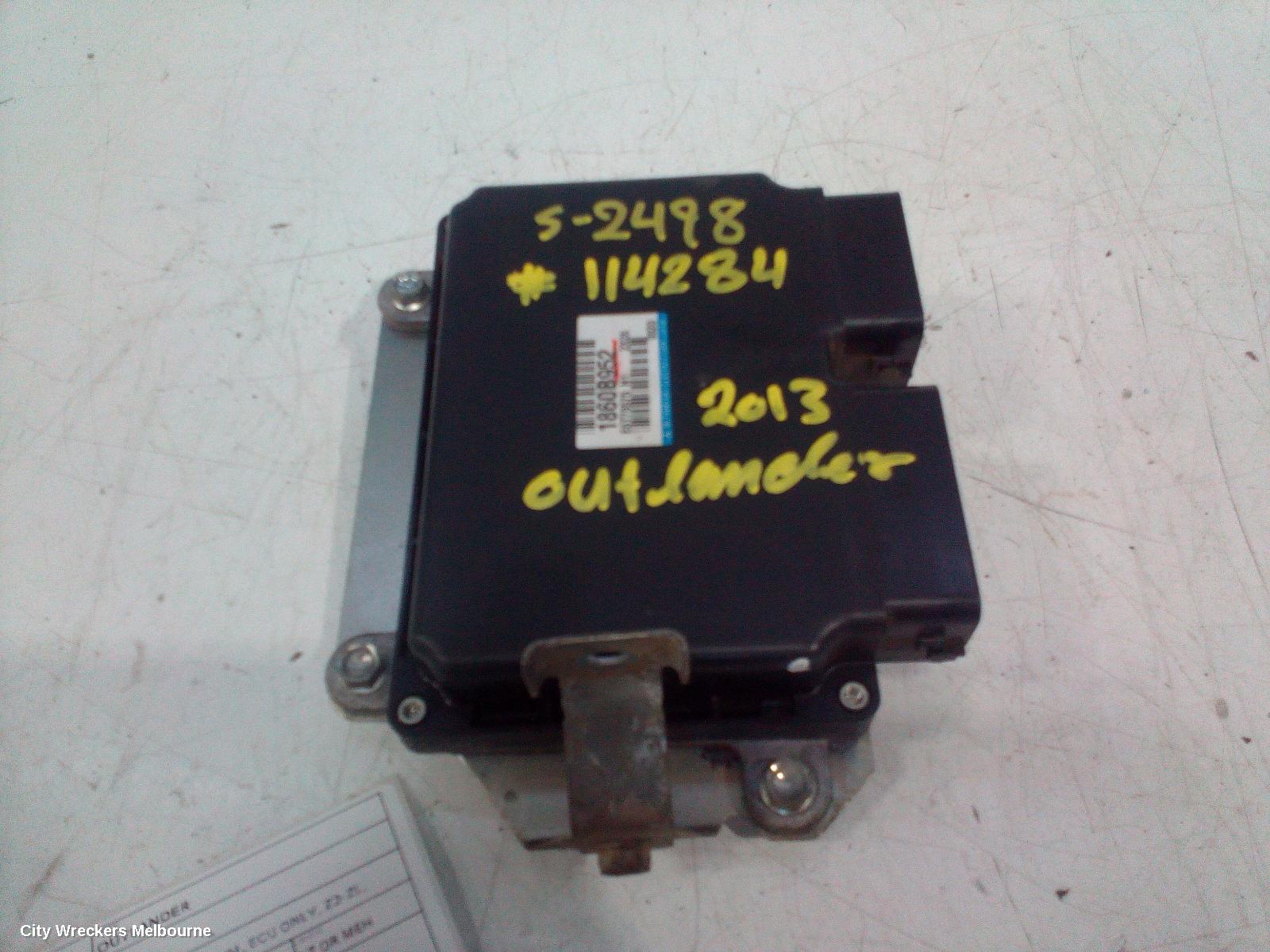 MITSUBISHI OUTLANDER ECU, ENGINE ECU, 2.0, PETROL, AUTO T/M, ECU ONLY, ZJ-ZL, 10/2012 - 07/2021 - Image 1