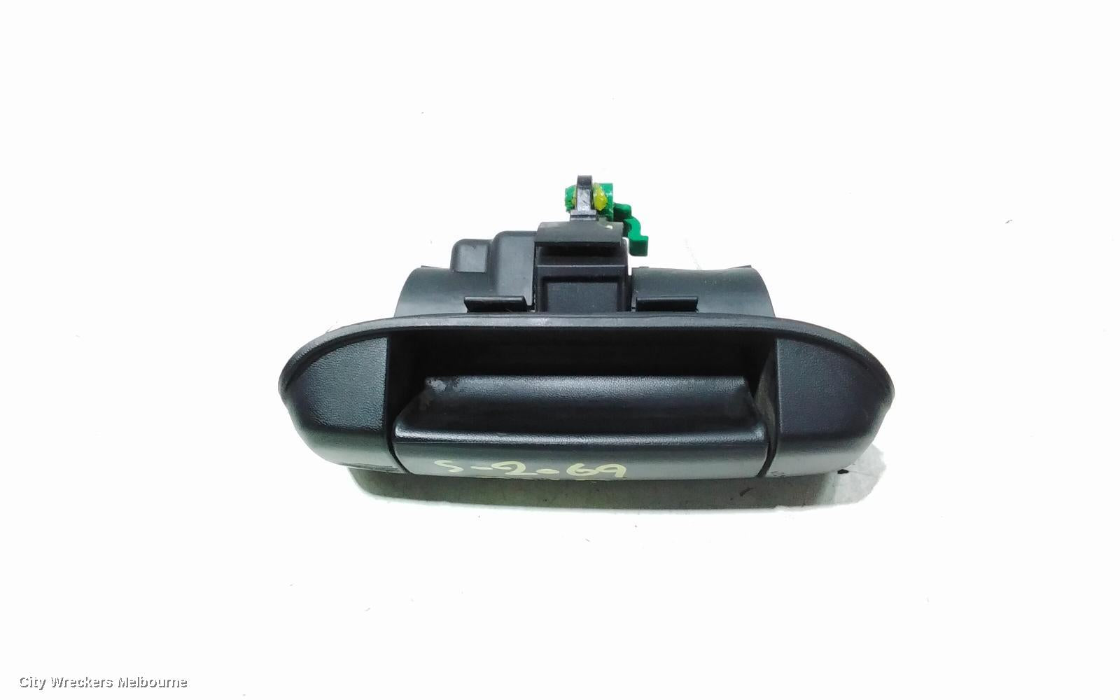 TOYOTA HIACE DOOR HANDLE, OUTER, RH REAR, BLACK, 300 SERIES, 04/2019 ONWARDS - Image 1