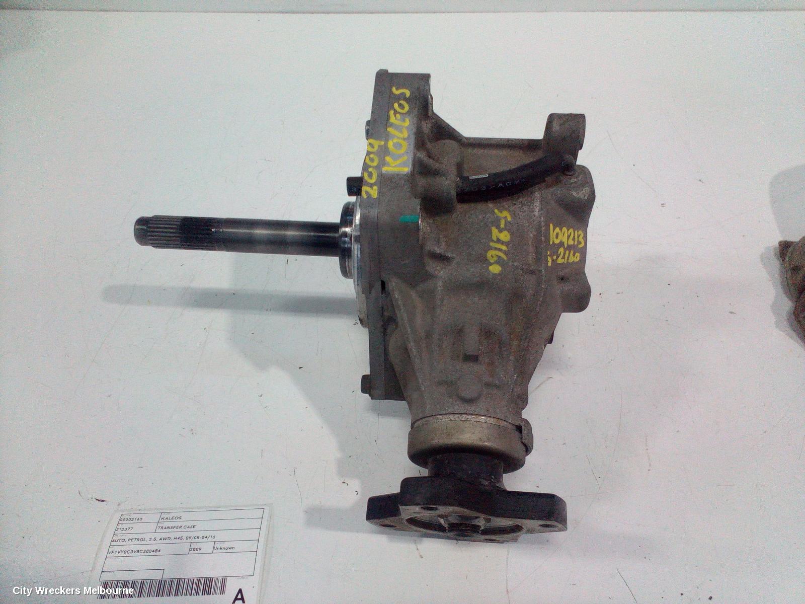 RENAULT KALEOS TRANSFER CASE, AUTO, PETROL, 2.5, AWD, H45, 09/2008 - 04/2016 - Image 2