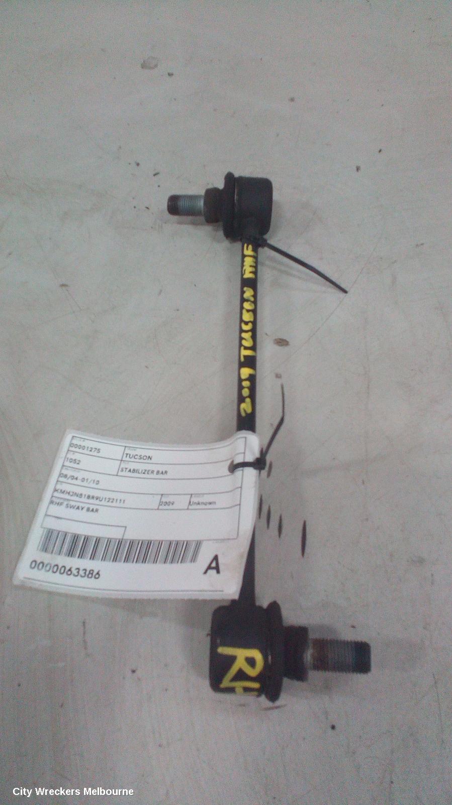 HYUNDAI TUCSON STABILISER BAR, JM, 08/2004 - 01/2010 - Image 1
