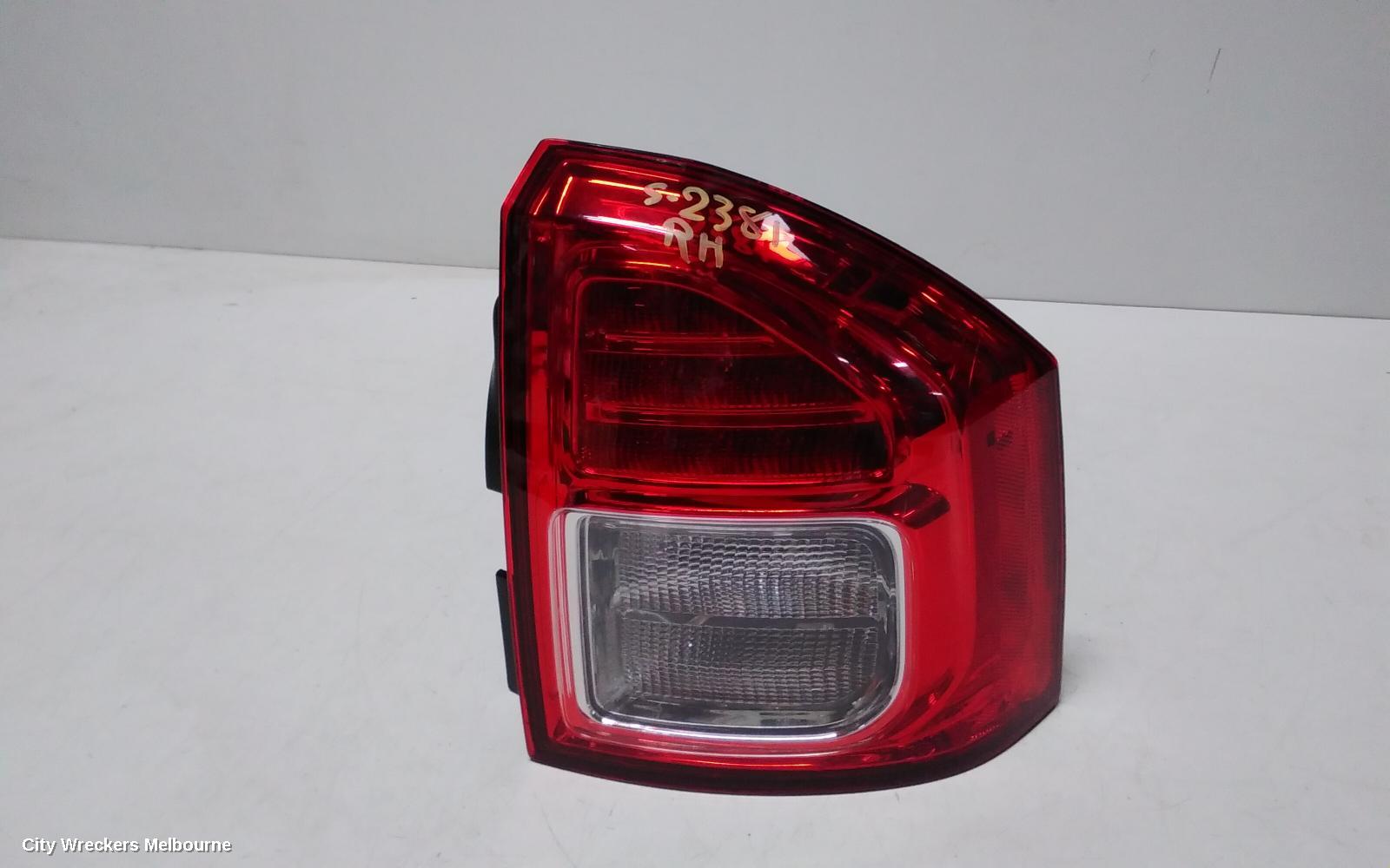 JEEP COMPASS RIGHT TAILLIGHT, MK, IN BODY, SMOKED BEZEL, 07/2013 - 12/2016 - Image 1