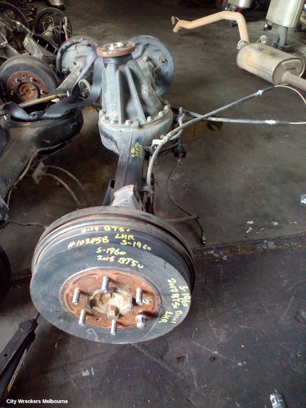 MAZDA BT50 REAR DIFF ASSEMBLY, 2.2, DIESEL, 2WD, AUTO T/M, 3.73 RATIO, NON DIFF LOCK TYPE, UP-UR, 10/2011 - 06/2020 - Image 3