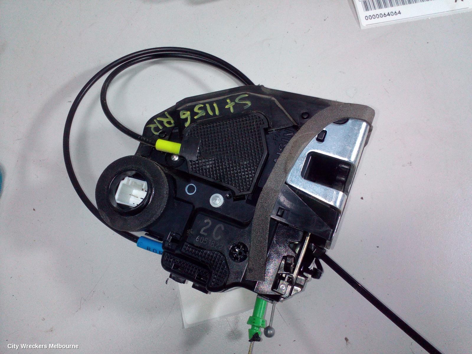 TOYOTA COROLLA DOOR/BOOT/GATE LOCK, RIGHT REAR DOOR LOCK, ZRE182R, ASCENT/ASCENT SPORT/LEVIN SX/SX/ZR, 10/2012 - 06/2018 - Image 2