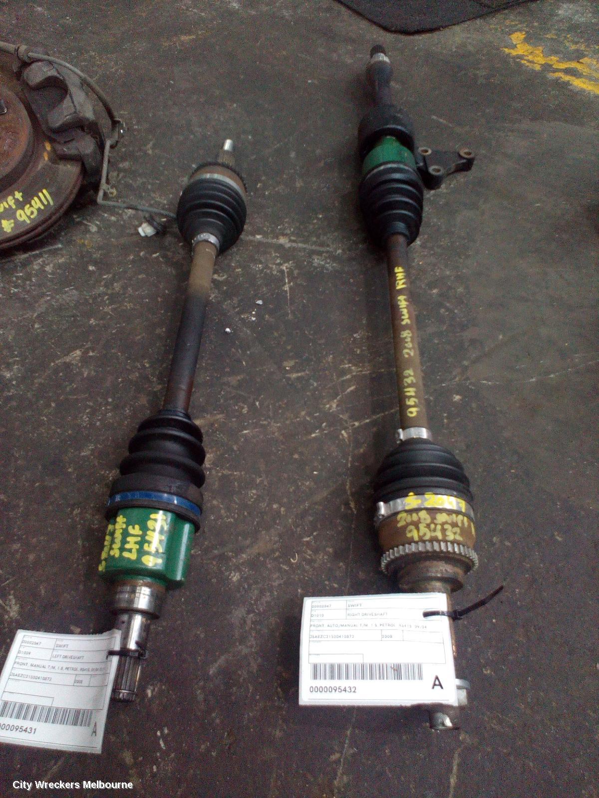 SUZUKI SWIFT LEFT DRIVESHAFT, FRONT, MANUAL T/M, 1.5, PETROL, RS415, 09/2004 - 02/2011 - Image 2