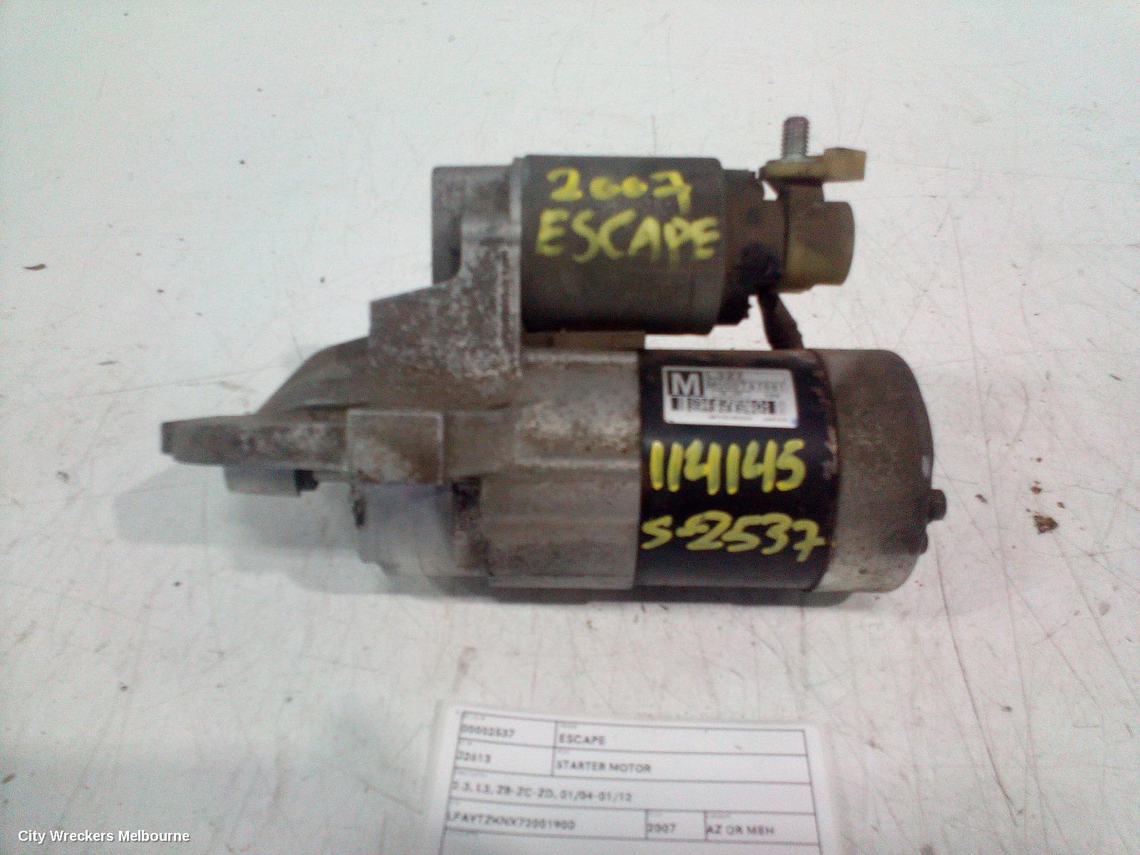 FORD ESCAPE STARTER, 2.3, L3, ZB-ZC-ZD, 01/2004 - 01/2012 - Image 1
