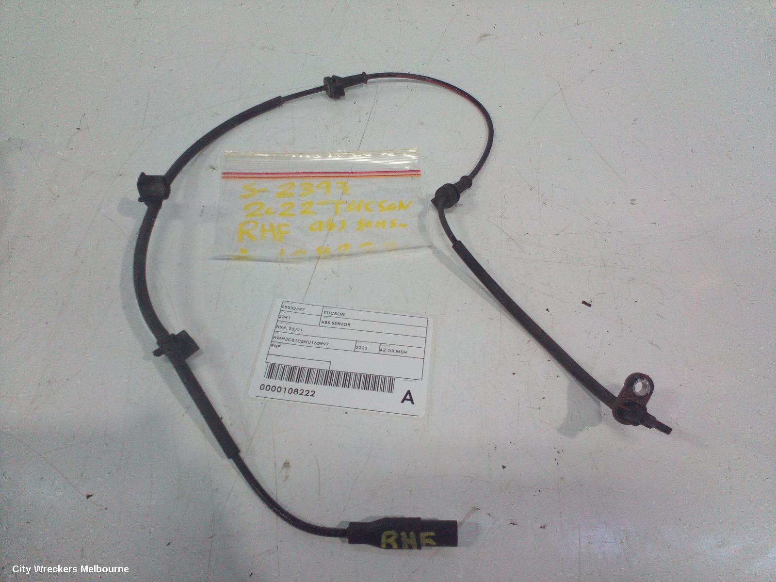 HYUNDAI TUCSON ABS SENSOR, NX4, RH FRONT, 02/2021 ONWARDS - Image 2