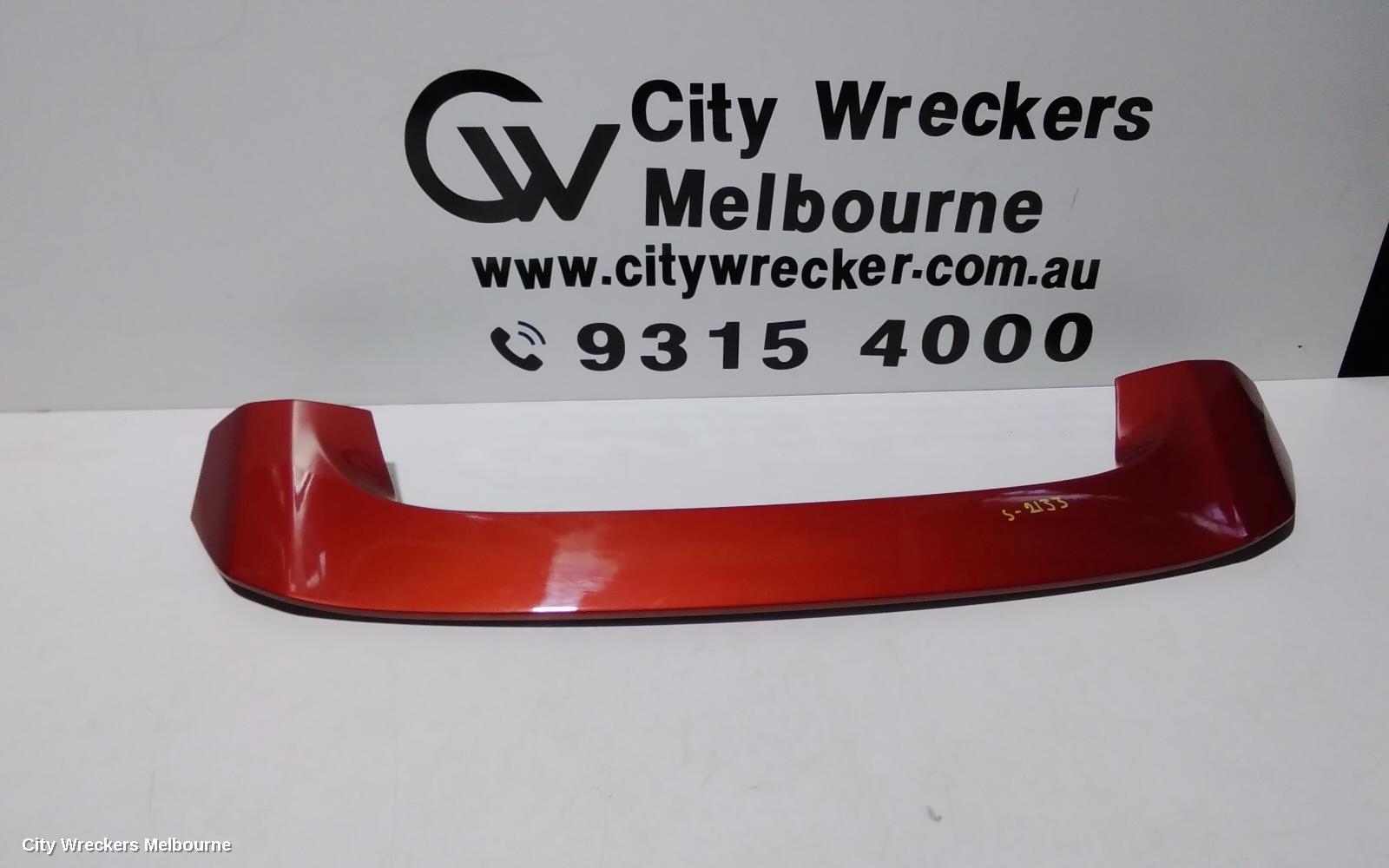 HONDA CIVIC REAR SPOILER, 10TH GEN, HATCH, UPPER, 05/2016 - 08/2021 - Image 2