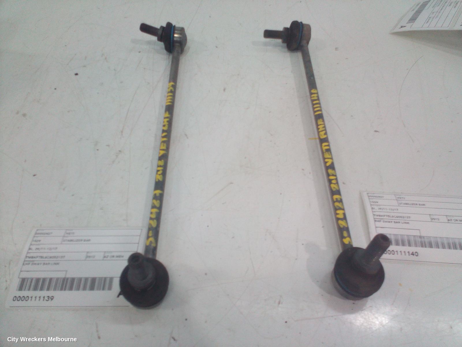 SKODA YETI STABILISER BAR, 5L, 07/2011 - 12/2017 - Image 3