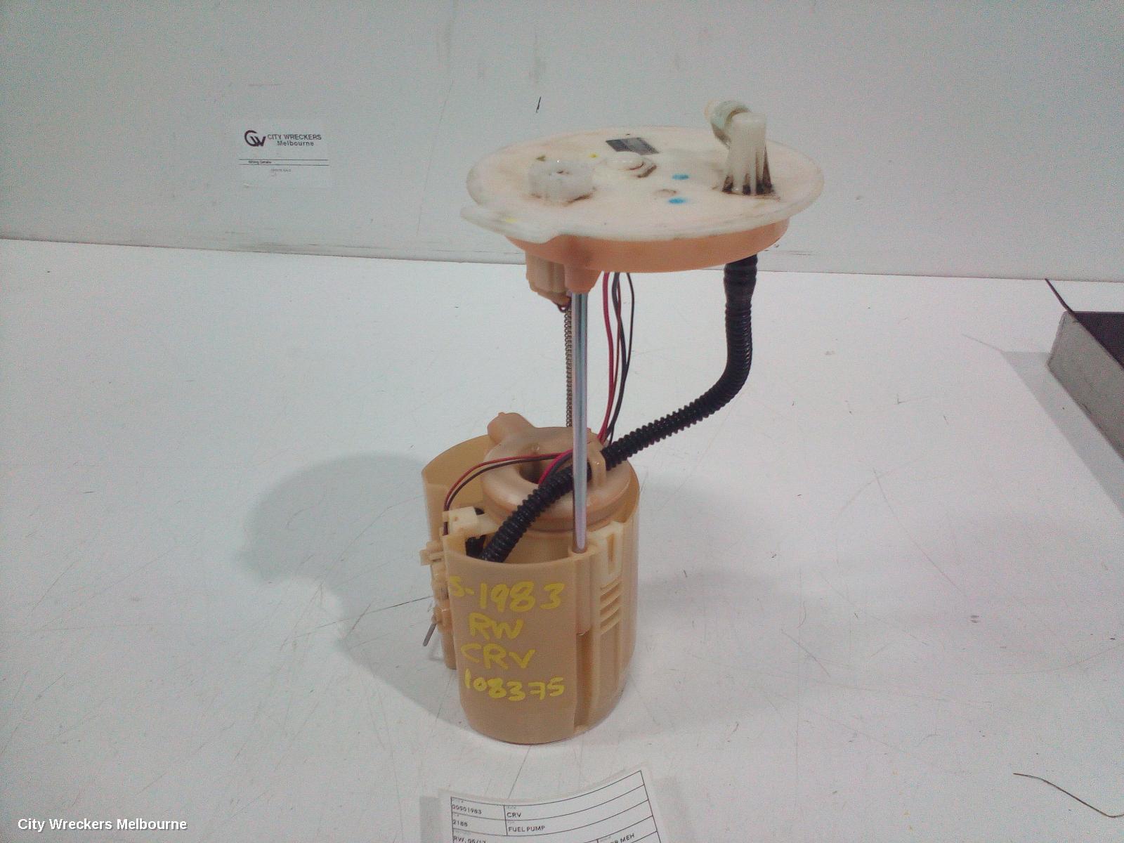 HONDA CRV FUEL PUMP, RW, 05/2017 - 08/2023 - Image 1