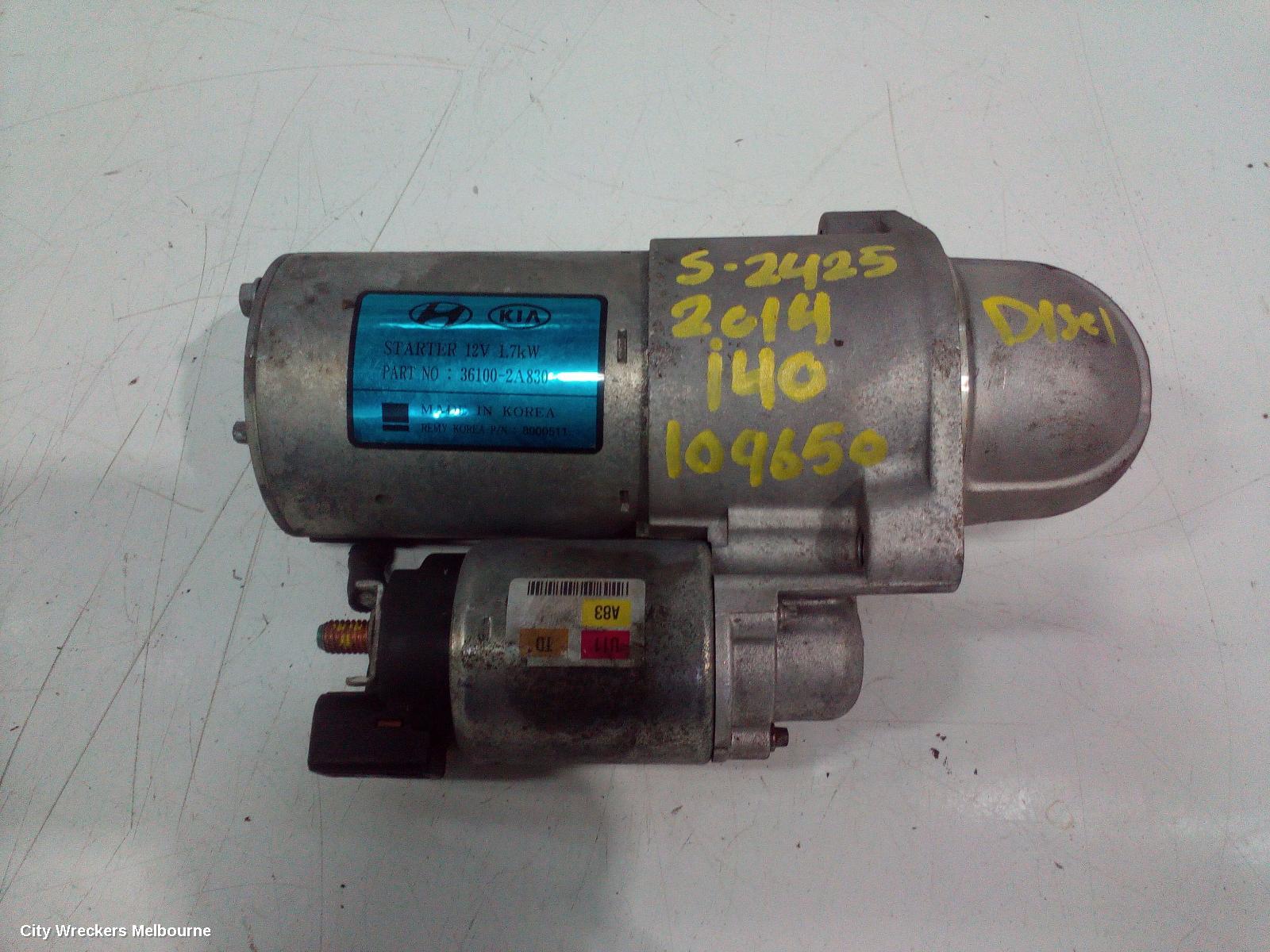 HYUNDAI I40 STARTER, AUTO, DIESEL, 1.7, TURBO, VF SI, 09/2011 - 05/2015 - Image 2