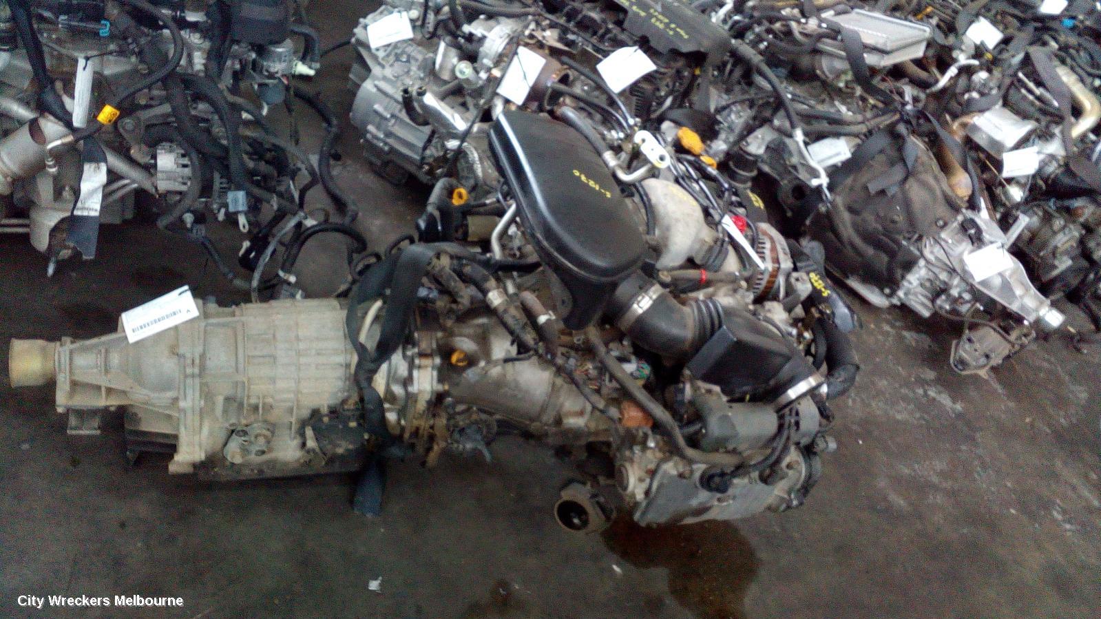 SUBARU OUTBACK TRANS/GEARBOX, AUTO, PETROL, 2.5, EJ25, 4SPD, NON TURBO, TZ1B7LFCBA, 4TH GEN, 09/2003 - 08/2009 - Image 2