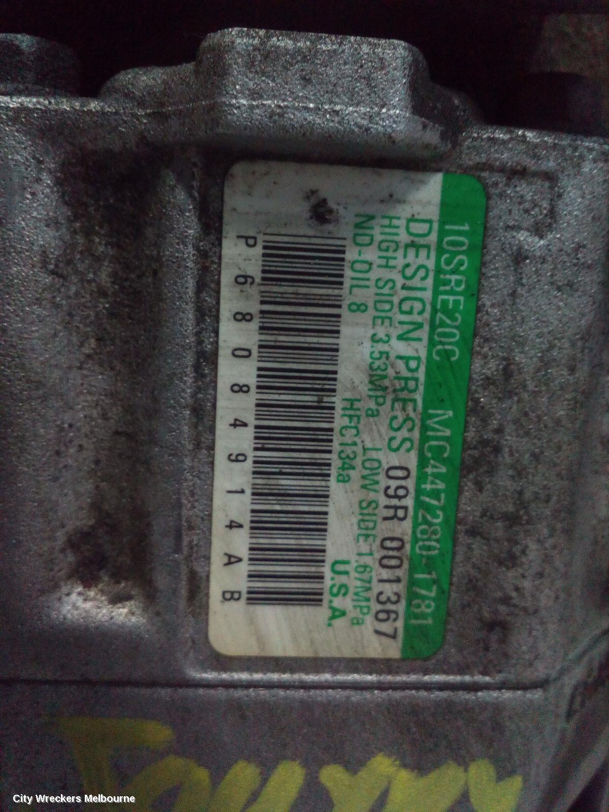 DODGE JOURNEY A/C COMPRESSOR, JC, 3.6, PETROL, 07/2011 - 12/2016 - Image 2