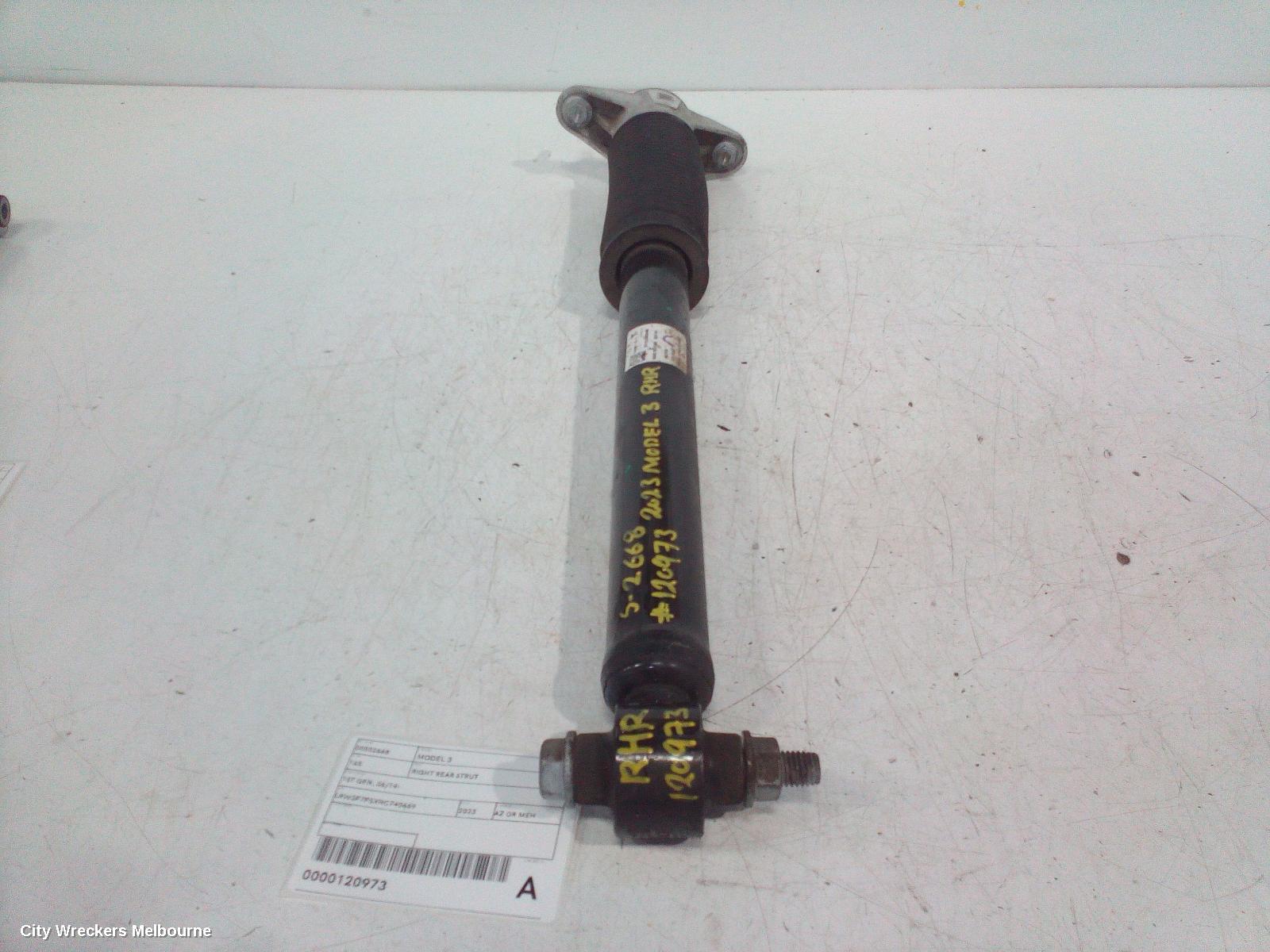 TESLA MODEL 3 RIGHT REAR STRUT, 1ST GEN, 06/2019 ONWARDS - Image 2