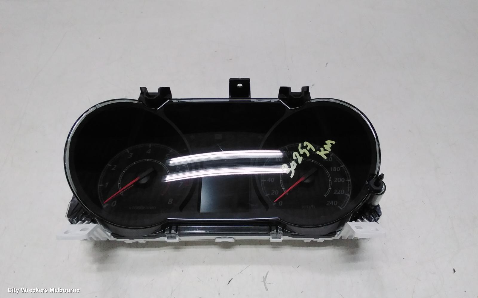 MITSUBISHI ASX INSTRUMENT CLUSTER, PETROL, AUTO T/M, XA-XD, 05/2010 ONWARDS - Image 1