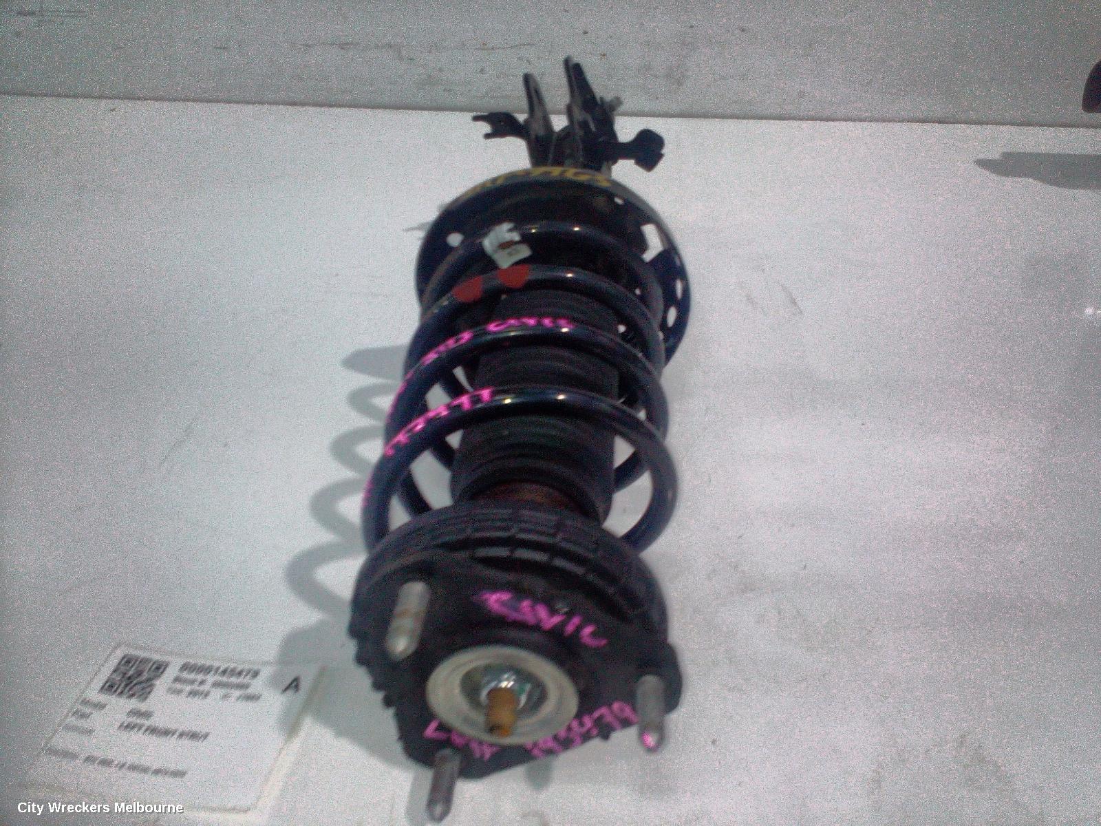 HONDA CIVIC LEFT FRONT STRUT, 9TH GEN, 1.8, HATCH, 06/2012 - 03/2015 - Image 2